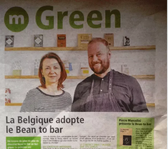 La Belgique adopte de plus en plus le chocolat Bean to bar