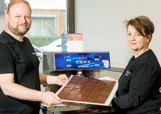 Mike&Becky, un couple fondu de chocolat