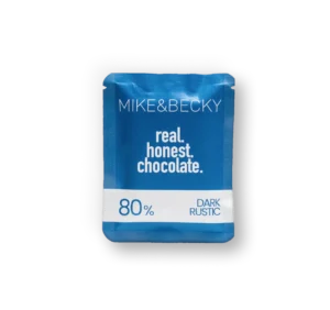 Mike&Becky Mini Dark Rustic 80% organic bean-to-bar chocolate