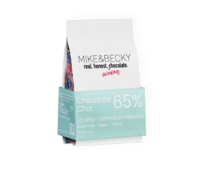 Mike&Becky Chocolate Chai 65% organic bean-to-bar chocolate