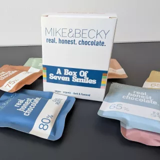 A Box of Seven Smiles – our Mini bar collection