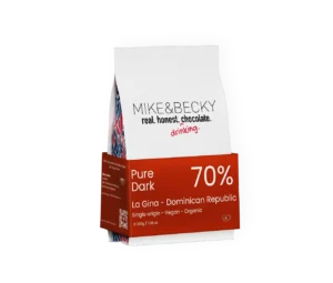 Mike&Becky Pure Dark 70% organic bean-to-bar chocolate