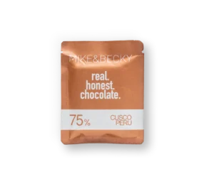 Mike&Becky Mini Cusco 75% organic bean-to-bar chocolate